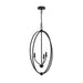 Myhouse Lighting Progress Lighting - P500513-31M - Three Light Foyer Pendant - Jheni - Matte Black