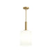 Myhouse Lighting Progress Lighting - P500516-191 - One Light Pendant - Reines - Brushed Gold