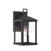 Myhouse Lighting Progress Lighting - P560404-31M - One Light Outdoor Wall Mount - Cantley - Matte Black