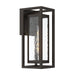 Myhouse Lighting Progress Lighting - P560410-020 - One Light Outdoor Wall Mount - Shaw - Antique Bronze