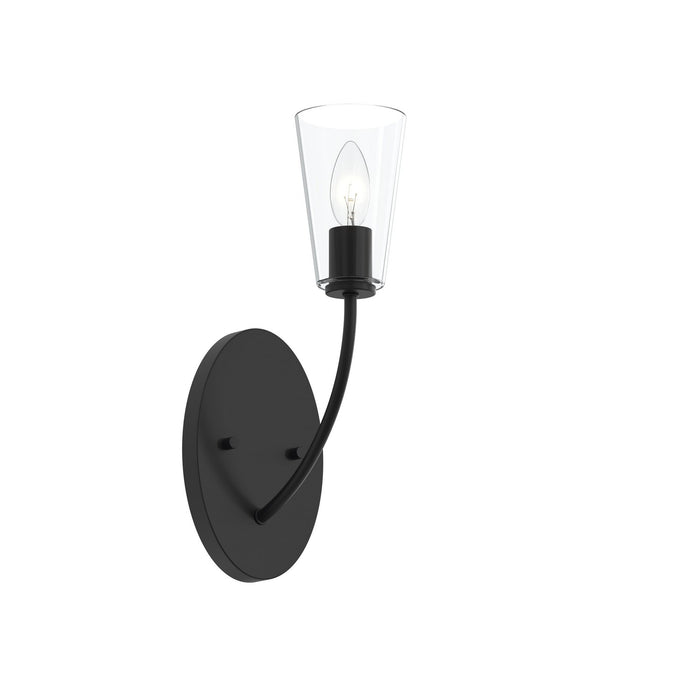 Myhouse Lighting Progress Lighting - P710154-31M - One Light Wall Sconce - Jheni - Matte Black
