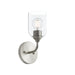 Myhouse Lighting Progress Lighting - P710155-009 - One Light Wall Sconce - Ilia - Brushed Nickel