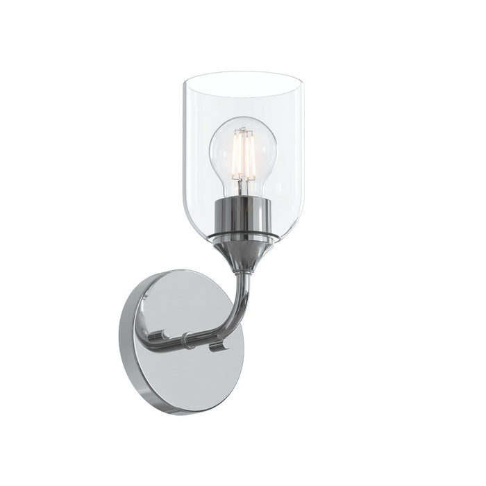 Myhouse Lighting Progress Lighting - P710155-015 - One Light Wall Sconce - Ilia - Polished Chrome