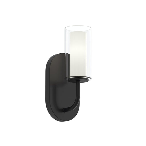 Myhouse Lighting Progress Lighting - P710158-31M - One Light Wall Sconce - Mack - Matte Black