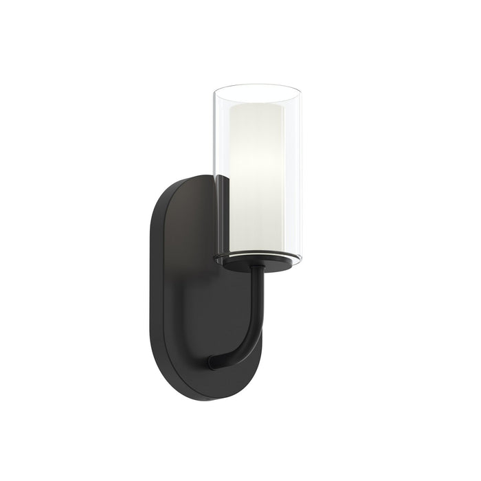 Myhouse Lighting Progress Lighting - P710158-31M - One Light Wall Sconce - Mack - Matte Black