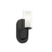 Myhouse Lighting Progress Lighting - P710158-31M - One Light Wall Sconce - Mack - Matte Black