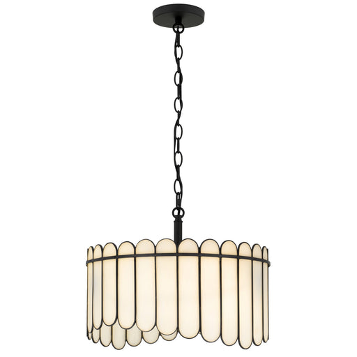 Myhouse Lighting Quoizel - ANN1816MBK - Three Light Pendant - Annabelle - Matte Black