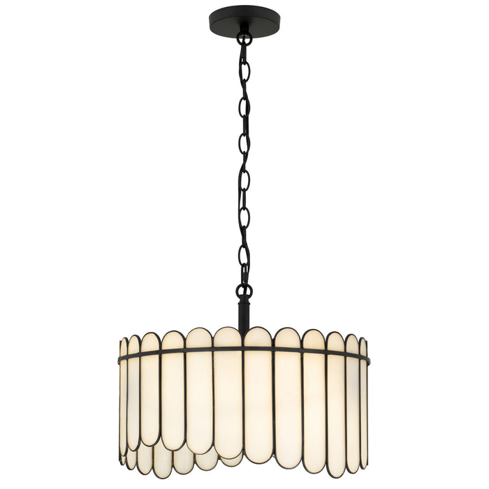 Myhouse Lighting Quoizel - ANN1816MBK - Three Light Pendant - Annabelle - Matte Black