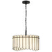 Myhouse Lighting Quoizel - ANN1816MBK - Three Light Pendant - Annabelle - Matte Black