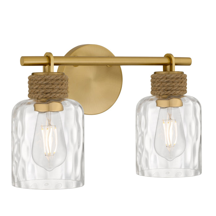 Myhouse Lighting Quoizel - BTC8614BRG - Two Light Vanity - Baltic - Brushed Gold