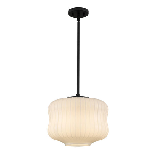 Myhouse Lighting Quoizel - CARA1814MBK - One Light Pendant - Cara - Matte Black