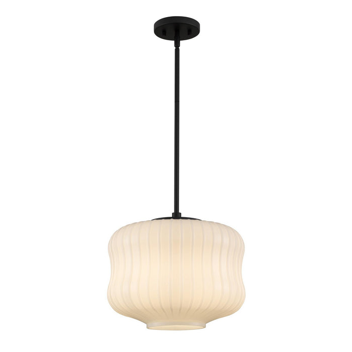 Myhouse Lighting Quoizel - CARA1814MBK - One Light Pendant - Cara - Matte Black