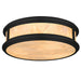 Myhouse Lighting Quoizel - COLE1616MBK - LED Flush Mount - Colette - Matte Black
