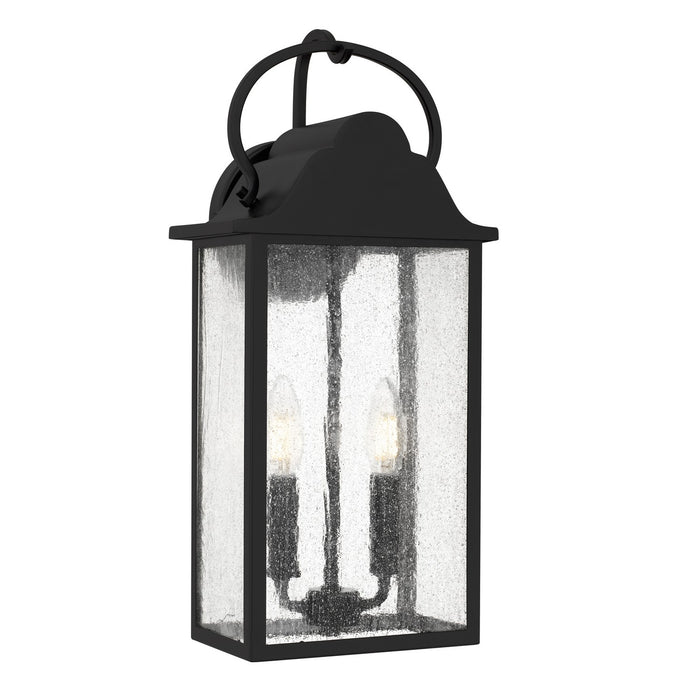 Myhouse Lighting Quoizel - DAM8407MBK - LED Outdoor Wall Lantern - Damian - Matte Black