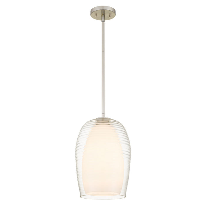 Myhouse Lighting Quoizel - EVN1510BN - One Light Mini Pendant - Evelynn - Brushed Nickel
