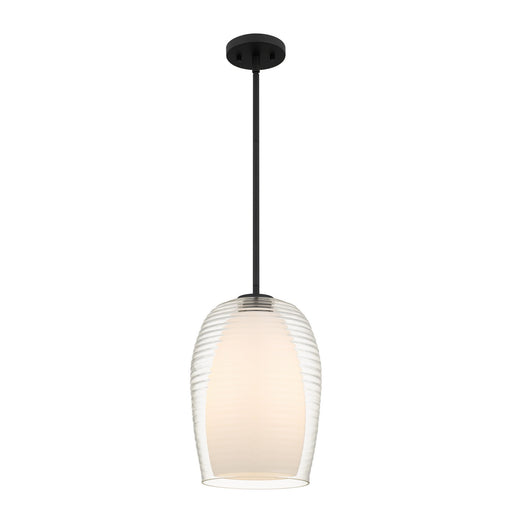 Myhouse Lighting Quoizel - EVN1510MBK - One Light Mini Pendant - Evelynn - Matte Black