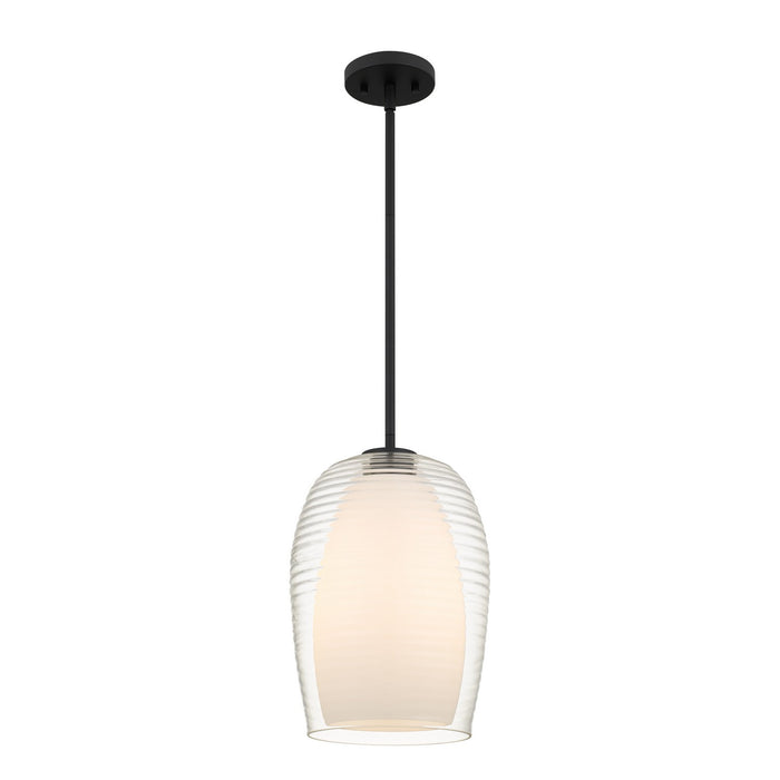 Myhouse Lighting Quoizel - EVN1510MBK - One Light Mini Pendant - Evelynn - Matte Black