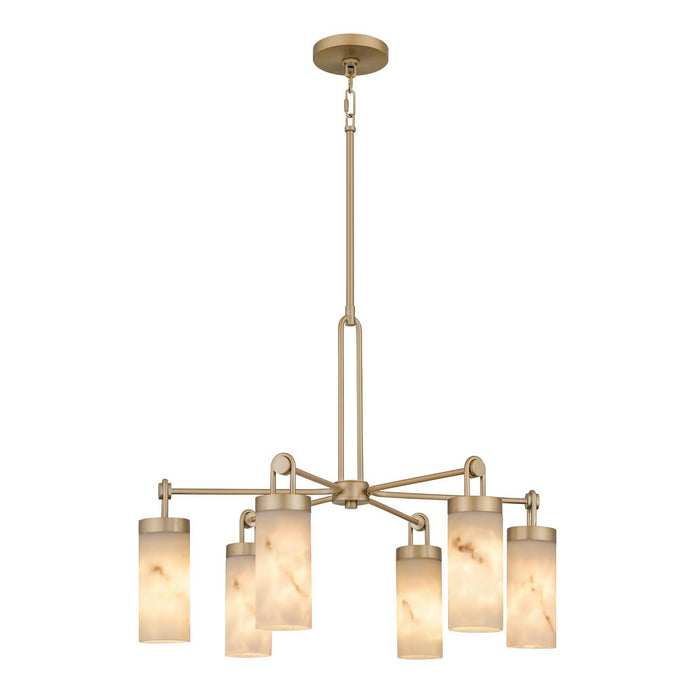 Myhouse Lighting Quoizel - GIA5026BGD - LED Chandelier - Gianna - Bronze Gold