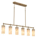 Myhouse Lighting Quoizel - GIA640BGD - LED Island Pendant - Gianna - Bronze Gold