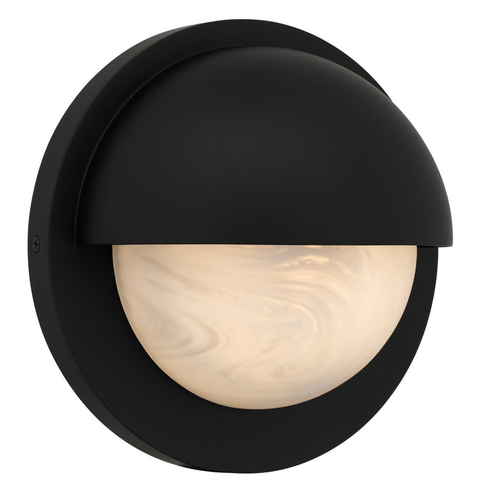 Myhouse Lighting Quoizel - HARL8408MBK - LED Outdoor Wall Lantern - Harlowe - Matte Black