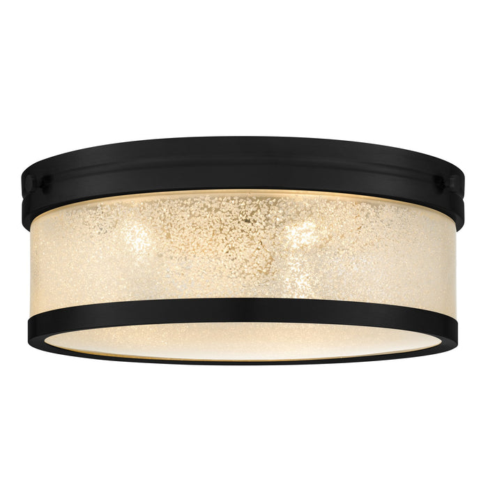 Myhouse Lighting Quoizel - MICA1616MBK - LED Flush Mount - Micah - Matte Black