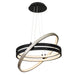Myhouse Lighting Quoizel - PCISB2824MBK - LED Pendant - Isabelle - Matte Black