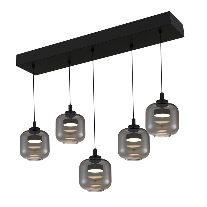 Myhouse Lighting Quoizel - PCLEN538MBK - LED Island Pendant - Lenora - Matte Black