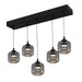 Myhouse Lighting Quoizel - PCLEN538MBK - LED Island Pendant - Lenora - Matte Black