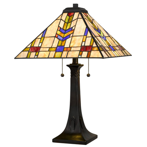 Myhouse Lighting Quoizel - TF6821VA - Two Light Table Lamp - Draxen - Valiant Bronze