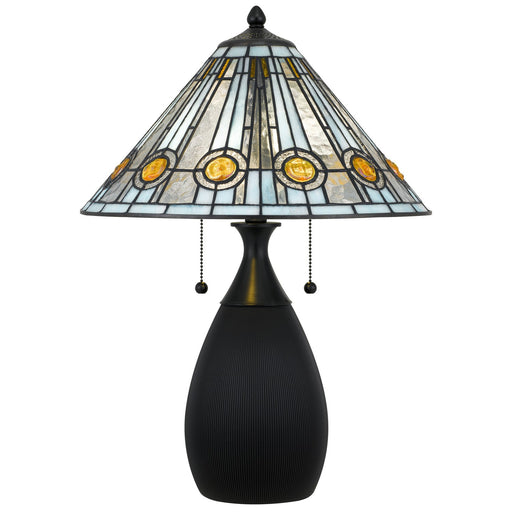 Myhouse Lighting Quoizel - TF6840MBK - Two Light Table Lamp - Ayla - Matte Black