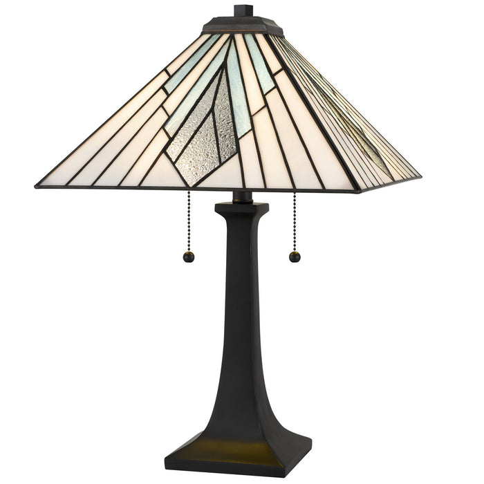 Myhouse Lighting Quoizel - TFDV6323MBK - Two Light Table Lamp - Duvane - Matte Black
