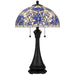 Myhouse Lighting Quoizel - TFNR6325MBK - Two Light Table Lamp - Wisteria Bloom - Matte Black