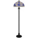 Myhouse Lighting Quoizel - TFNR9362MBK - Two Light Floor Lamp - Wisteria Bloom - Matte Black