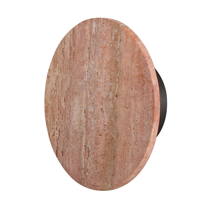 Myhouse Lighting ET2 - E14353-RLGM - LED Wall Sconce - Discus - Rosso Laterite / Gunmetal
