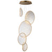 Myhouse Lighting ET2 - E24976-BCN - LED Pendant - Moonscapes - Brushed Champagne