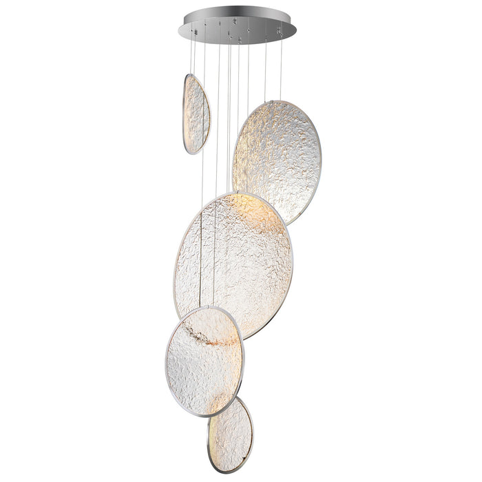 Myhouse Lighting ET2 - E24976-PC - LED Pendant - Moonscapes - Polished Chrome