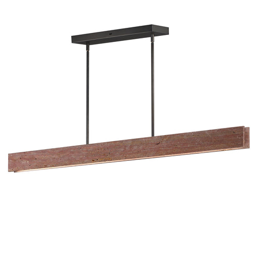 Myhouse Lighting ET2 - E26268-RLGM - LED Linear Pendant - Lintel - Rosso Laterite / Gunmetal