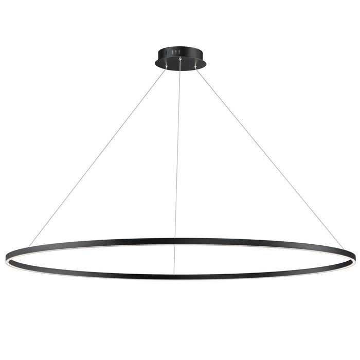 Myhouse Lighting ET2 - E52736-BK - LED Pendant - Groove WiZ - Black