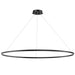 Myhouse Lighting ET2 - E52736-BK - LED Pendant - Groove WiZ - Black