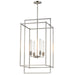 Myhouse Lighting Maxim - 10413SN - Four Light Pendant - Gridline - Satin Nickel