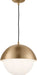 Myhouse Lighting Visual Comfort Studio - DJP1031SB - One Light Pendant - Hyde - Satin Brass
