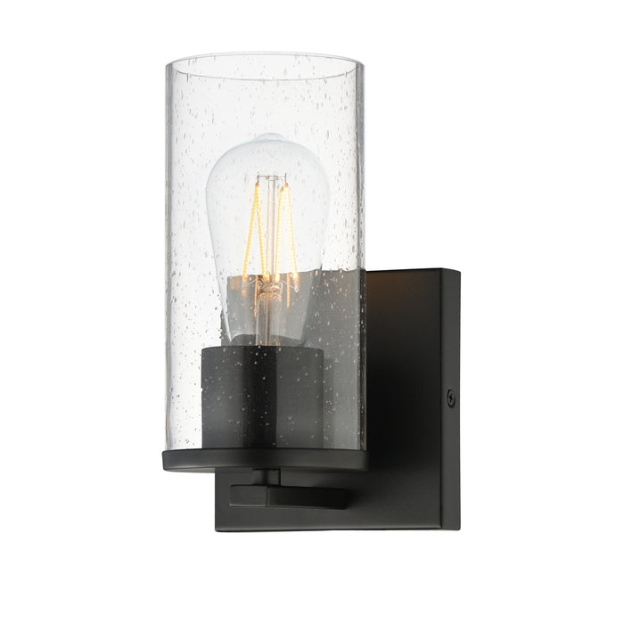 Myhouse Lighting Maxim - 10461CDBK - One Light Wall Sconce - Livingston - Black