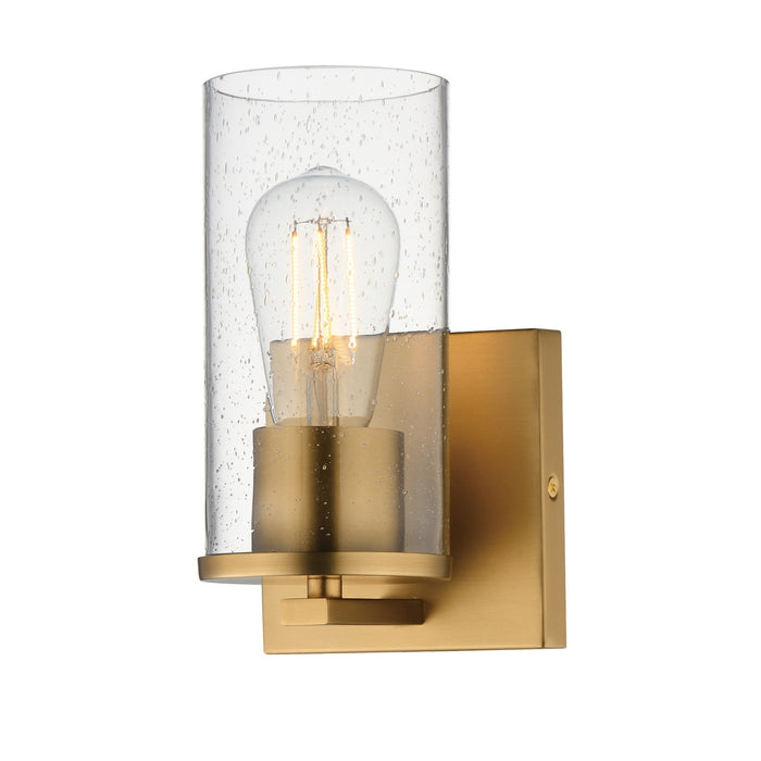 Myhouse Lighting Maxim - 10461CDNAB - One Light Wall Sconce - Livingston - Natural Aged Brass
