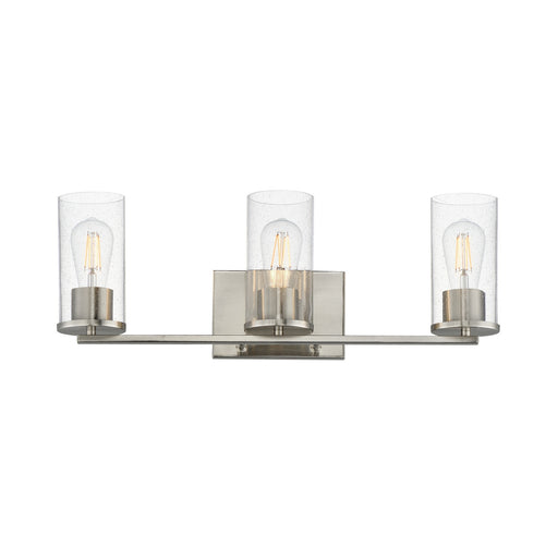 Myhouse Lighting Maxim - 10463CDSN - Three Light Bath Vanity - Livingston - Satin Nickel