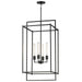 Myhouse Lighting Maxim - 10413BK - Four Light Pendant - Gridline - Black