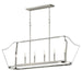 Myhouse Lighting Maxim - 10427SN - Six Light Linear Pendant - Arden - Satin Nickel