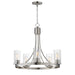 Myhouse Lighting Maxim - 10465CDSN - Five Light Chandelier - Livingston - Satin Nickel