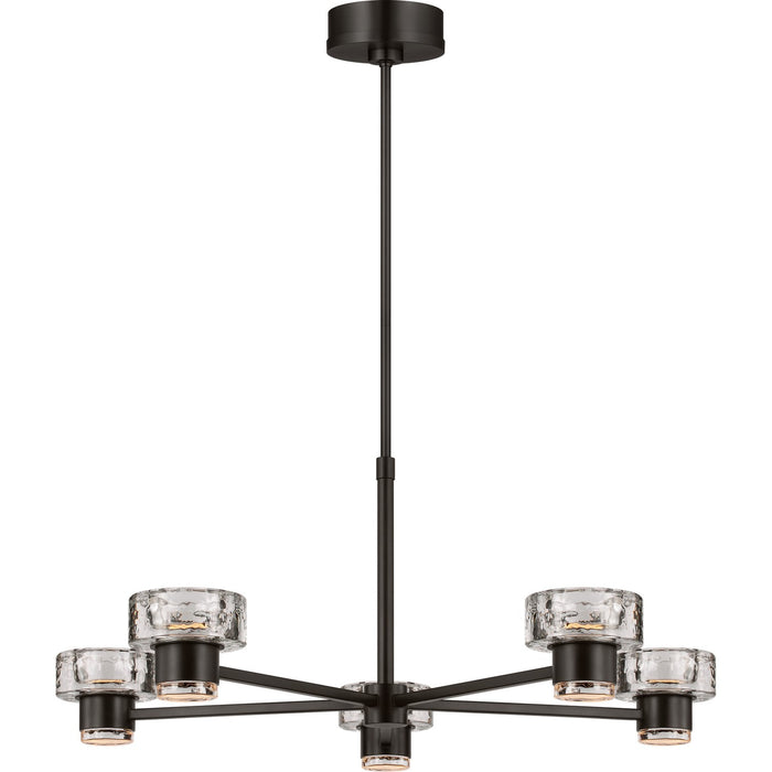 Myhouse Lighting Visual Comfort Studio - SCCHCCH10027AICPG - LED Chandelier - Holsted - Aged Iron