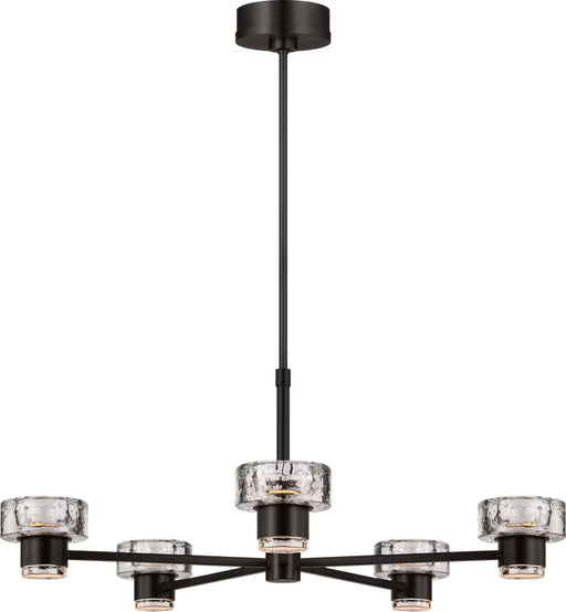 Myhouse Lighting Visual Comfort Studio - SCCHCCH10027AICPG - LED Chandelier - Holsted - Aged Iron