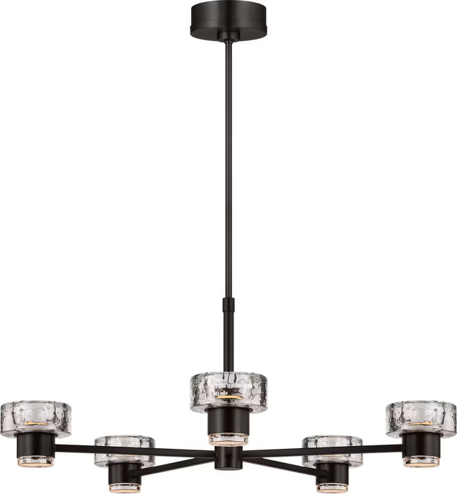 Myhouse Lighting Visual Comfort Studio - SCCHCCH10027AICPG - LED Chandelier - Holsted - Aged Iron